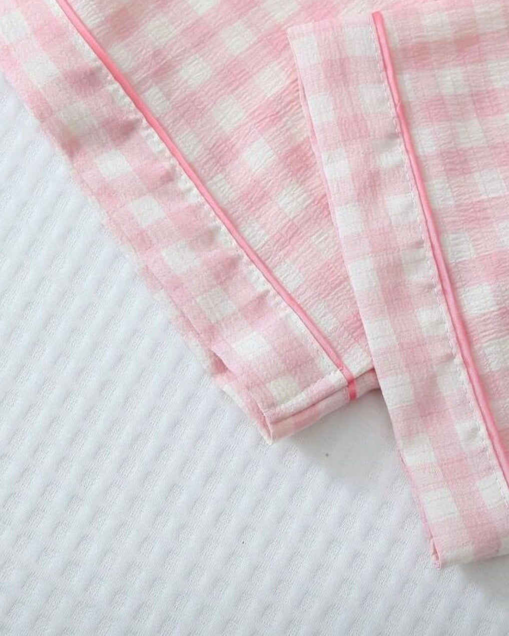 Pink Check Set