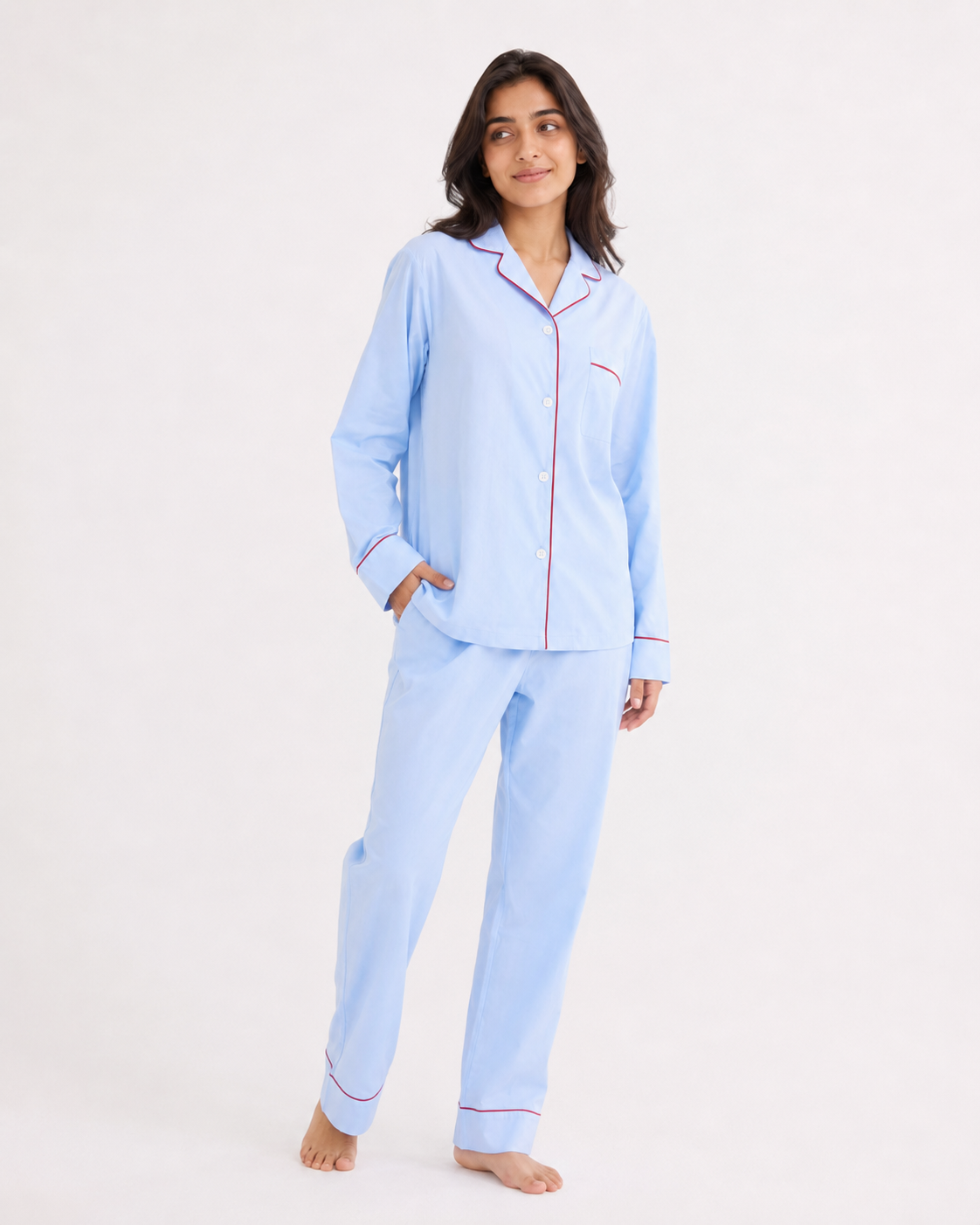 Cherry blue pj set!