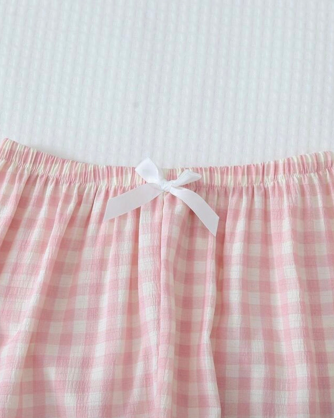 Pink Check Set