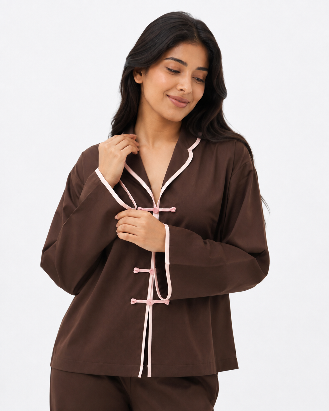 Brown baby pj set!