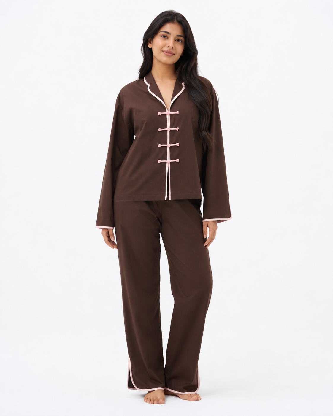 Brown baby pj set!