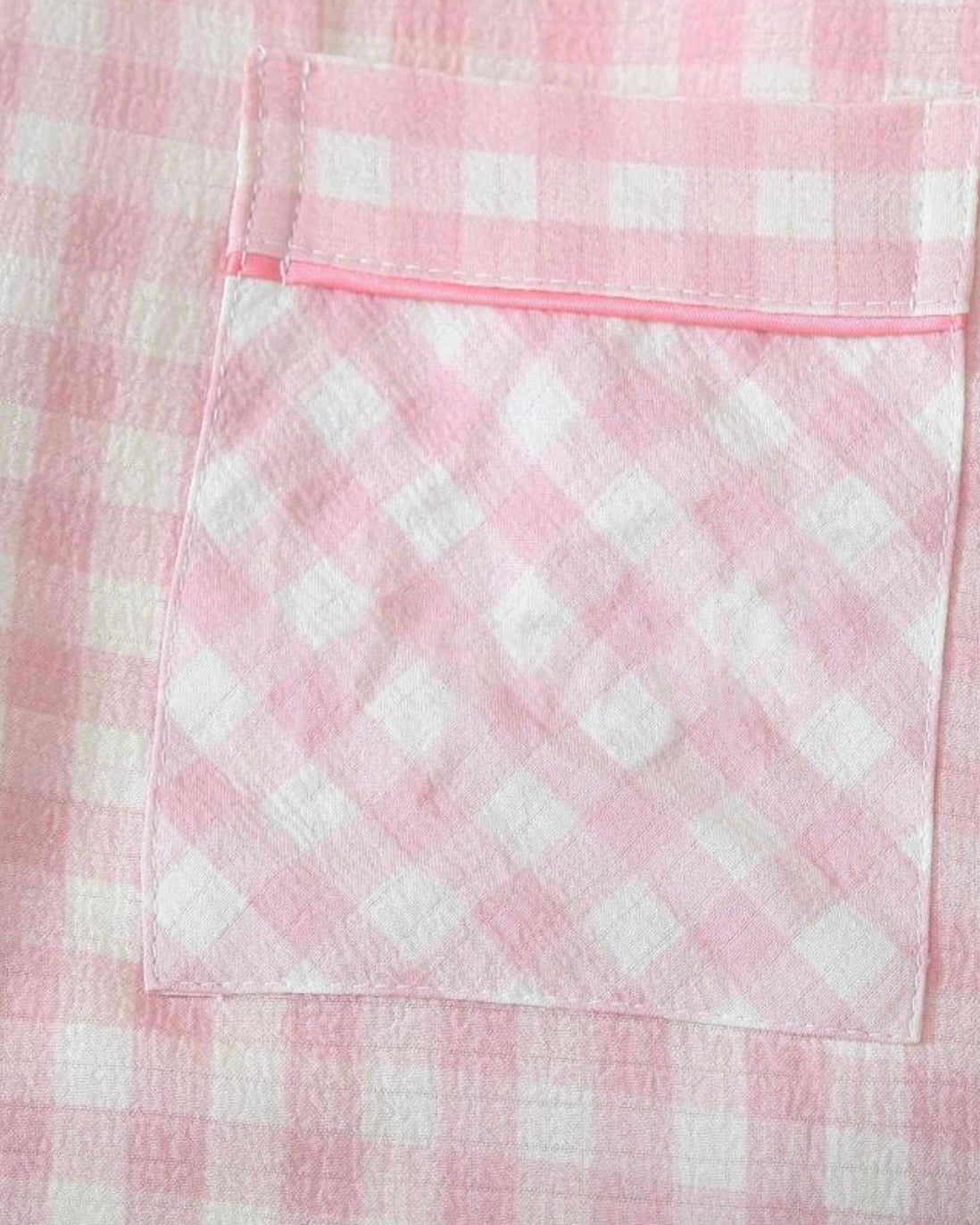 Pink Check Set